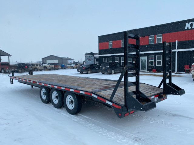  2024 - Used 8.5 x 26'  Equipment Trailer - 21 000# GVWR in Cargo & Utility Trailers in Red Deer - Image 4