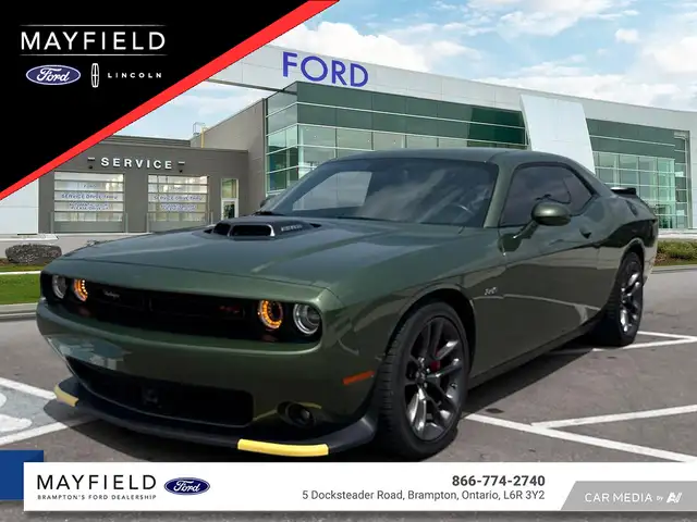 2023 Dodge Challenger R/T NAPA LEATHER HEATED AND VENTED SEATS in Cars & Trucks in Mississauga / Peel Region - Image 2