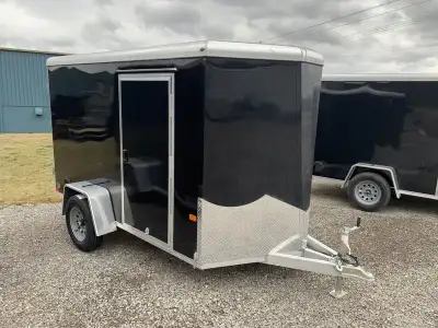 Neo All-Aluminum 6'x10' Enclosed Trailer - Loaded with standard features like a Seamless Aluminum Ro...