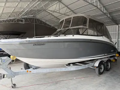 Beautiful 242 limited E series Trailer included 750 hours . Nothing for these engines , Consistently...
