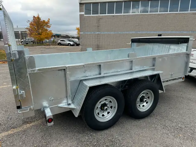 2024 Mayhem trailers Galvanized 6x12 combo dump trailer in Cargo & Utility Trailers in Mississauga / Peel Region - Image 4