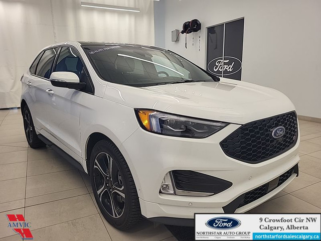 2023 Ford Edge ST AWD - HEATED LEATHER SEATS - SUNROOF - HEATED  in Cars & Trucks in Calgary - Image 3