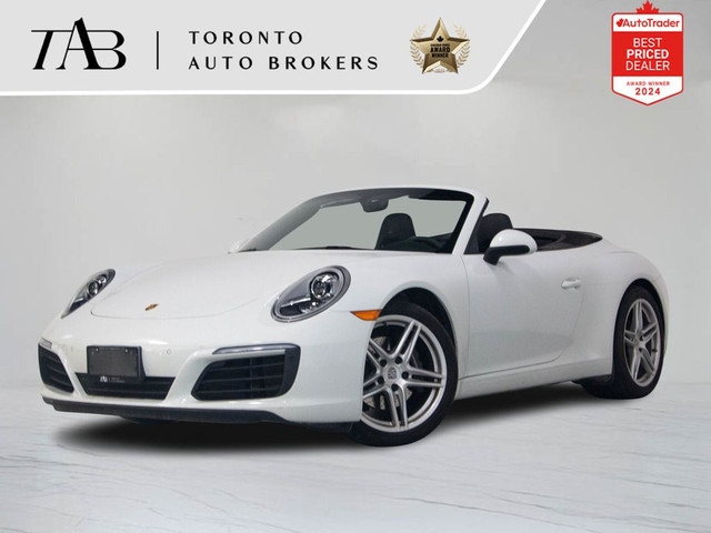 2019 Porsche 911 CARRERA | CABRIOLET | SOFT TOP | MANUAL | REAR  in Cars & Trucks in Mississauga / Peel Region
