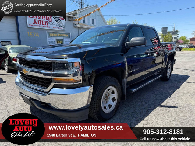 2017 Chevrolet Silverado 1500 4WD Crew Cab 143.5" Work Truck in Cars & Trucks in Hamilton