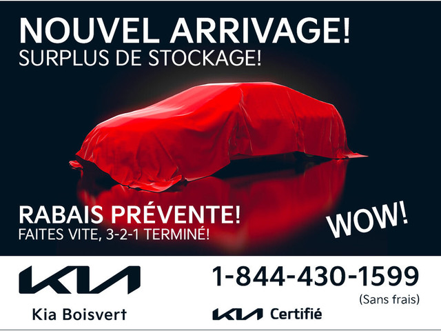 2023 Kia Forte CERTIFIÉ 1 PROPRIÉTAIRE JAMAIS ACCIDENTÉ GT-LINE in Cars & Trucks in Laval / North Shore