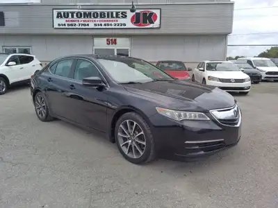 Superbe Acura TLX 2015 avec 207 081 kilomètres certifié, moteur 6 cylindre de taille 3.5 litres, tra...