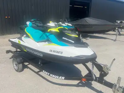 Used 2018 Seadoo GTI 90 with IBR... 132hrs Save $500 Was $8,499, Now$7,999 + Taxes and license Trail...