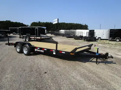 Canada Trailers Car Haulers Trailer 7,560 lbs. GVWR is $6,155.00 ! Ord: 77386 - Ser: 2CPUSG2C0SA0613...