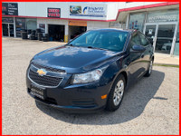 2014 CHEVROLET CRUZE LT CARFAX VERIFIED, CLEAN TITLE 88,000KM ONLY!!! AUTOMATIC TRANSMISSION BLUE EX... (image 1)