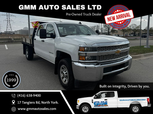 2019 Chevrolet SILVERADO 3500HD Crew Cab Flat Bed 4WD in Cars & Trucks in City of Toronto