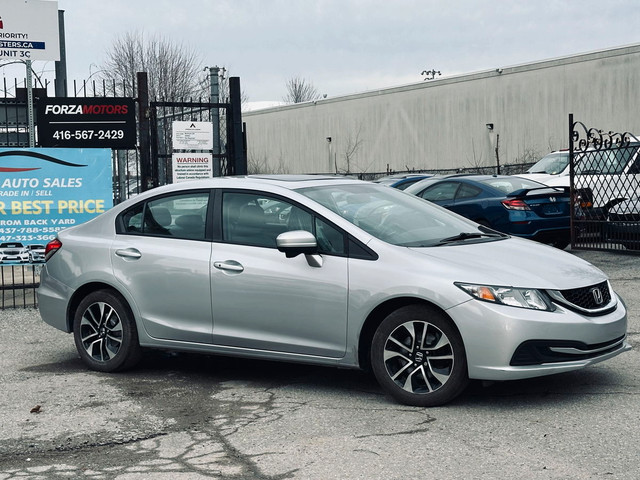2015 Honda Civic EX. CERTIFIED. WARRANTY in Cars & Trucks in Markham / York Region - Image 3