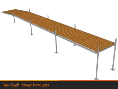 2025 Breina Docks Standard 40’ Dock 40’ Iin. Shape Dock Package - Our 2nd most popular dock package....