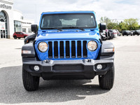 2023 Jeep Wrangler 4D Sport Utility Sport Hydro Blue Pearl Coat **ONE OWNER**, Black Freedom Top 3-P... (image 5)