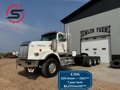 1 Owner! 2014 Western Star 4900 Automatic Tri Drive KMS: 311,678 HRS: 9,078 Engine: Detroit DD16 560...