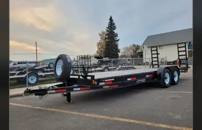 YEAR: 2024 MAKE: RAINBOW MODEL: EXCURSION CARHAULER TRAILER SIZE: 7' X 20' AXLES: 2-7000LB AXLE G.V....