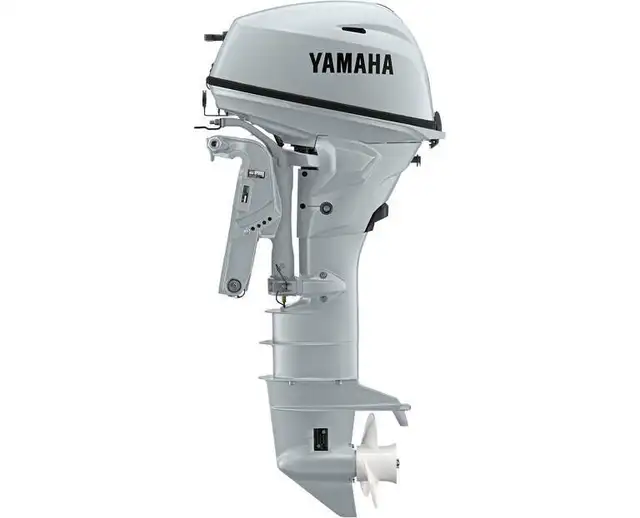 Yamaha T25 High Thrust White in Powerboats & Motorboats in Kawartha Lakes - Image 2