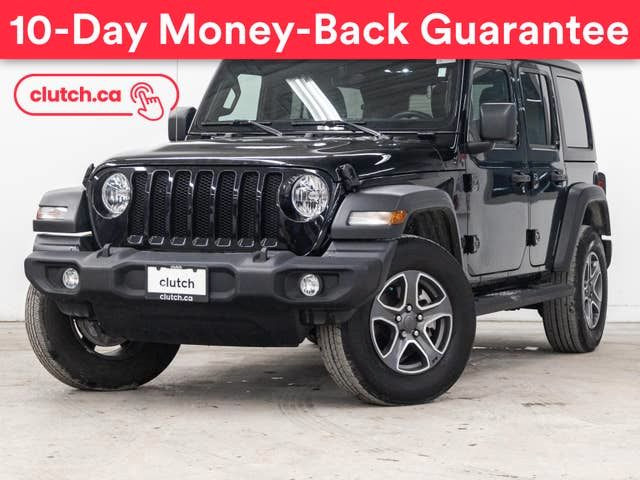 2022 Jeep Wrangler Unlimited Sport S 4WD w/ Uconnect4C, Dual Zon in Cars & Trucks in Bedford