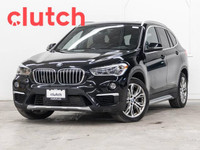 2018 BMW X1 xDrive28i AWD w/ Rearview Cam, Bluetooth, Nav