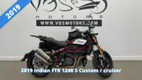 2019 Indian FTR 1200S ABS - V4890NP - -No Payments for 1 Year**