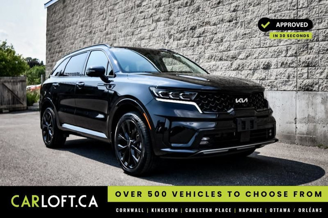 2022 Kia Sorento SX • SUNROOF • HUD • COOLED LEATHER • NAV • 360 in Cars & Trucks in Ottawa