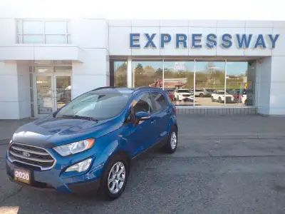  2020 Ford EcoSport SE FWD, 1L ECOBOOST, AMAZING ON FUEL, REVERS