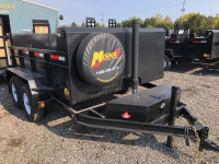 Miska 5 Ton Heavy Duty Dump Trailers