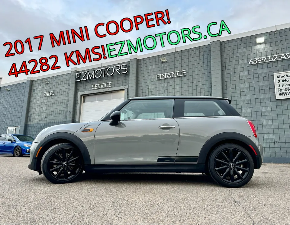 2017 MINI Cooper Hardtop ONLY 44282 KMS!! ONE OWNER!! CERTIFIED!