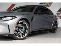 2023 BMW M3 RWD 6-Speed Manual 3.0L I6 DOHC 24V EXTERIOR - SKYSCRAPER GREY METALLIC INTERIOR - BLACK... (image 1)