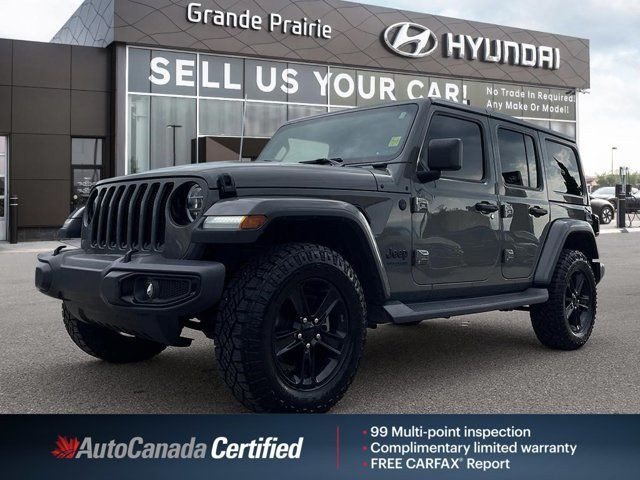 2020 Jeep Wrangler Unlimited Sahara Altitude | 4WD in Cars & Trucks in Grande Prairie