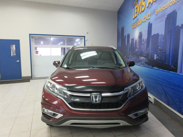 HONDA CR-V 2016 TOURING AWD CUIR CHAUFFANT TOIT OUVRANT GPS CAME in Cars & Trucks in Lévis - Image 3