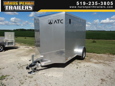 HURON PERTH TRAILERS BLOW OUT SALE!!!! 2023 ATC Raven 6x10+2 Enclosed Aluminum Trailer 6ft Wide x 10...