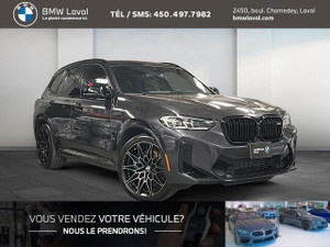 2023 BMW X3 M Competition, Gr. Sup, Sièges chauffants!