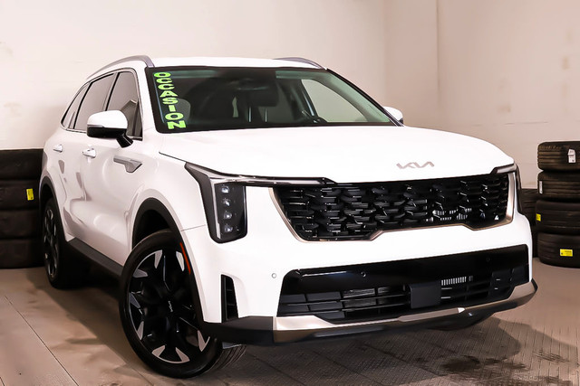 2024 Kia Sorento X-LINE EX + AWD + CUIR + CARPLAY DEMARREUR A DI in Cars & Trucks in Laval / North Shore