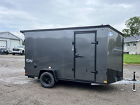 2024 Stealth Trailers Aluminum 6x12+Vee 6.6INT Height Blackout E