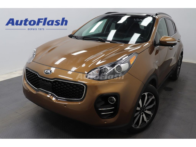 2018 Kia Sportage EX 2.4L AWD, CARPLAY, CUIR, TOIT OUVRANT in Cars & Trucks in Longueuil / South Shore