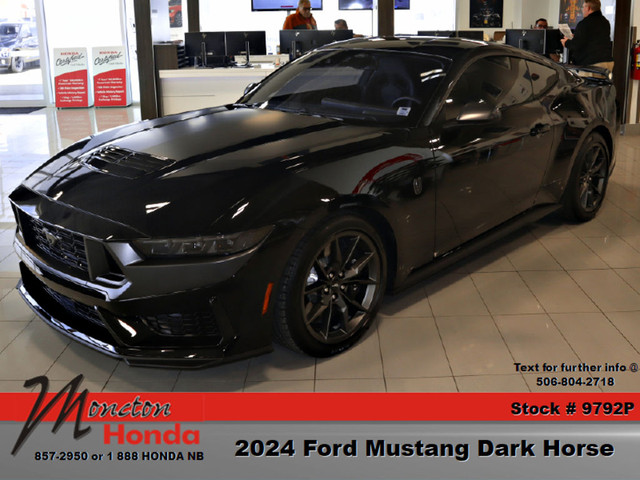  2024 Ford Mustang Dark Horse in Cars & Trucks in Moncton