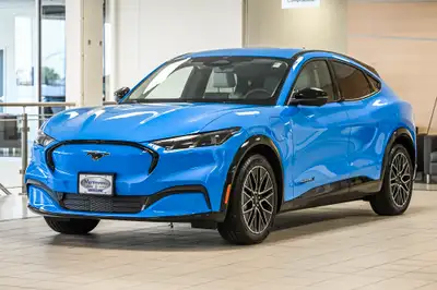 Superbe Mustang Mach-E Démonstrateur offert en version Premium incluant la batterie à durée prolongé...
