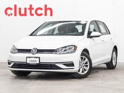 2018 Volkswagen Golf Trendline w/ Apple CarPlay & Android Auto, 