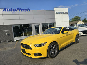 2015 Ford Mustang 3.7L V6, PONY PACK, CAMERA, CONVERTIBLE