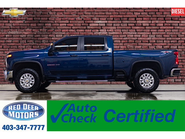 2022 Chevrolet SILVERADO 2500HD 4x4 Crew Cab LT Diesel PSeat BCa in Cars & Trucks in Calgary