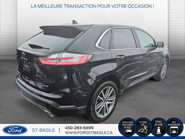 2022 Ford Edge Titanium CUIR TOIT PANO NAVIGATION in Cars & Trucks in Longueuil / South Shore - Image 4
