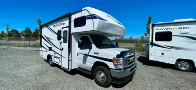 Very well made, equipped and maintained compact Class C with full size Queen walk around bed! Coachm...