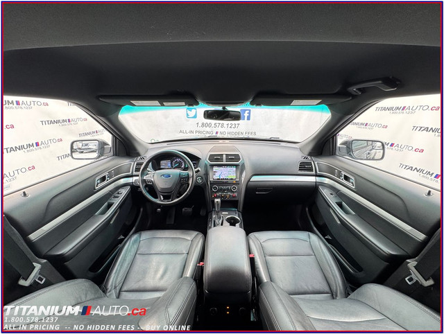 2016 Ford Explorer XLT AWD V6-GPS-Camera-Leather Heated-Power Ta in Cars & Trucks in London - Image 2