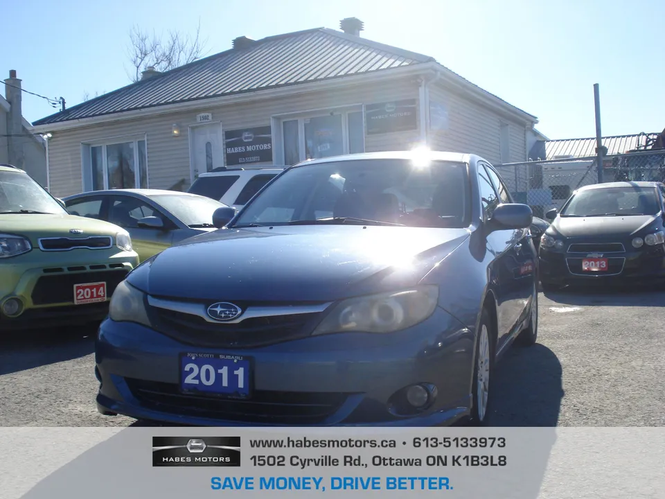 2011 Subaru Impreza Sport NEW TIMMING BELT, CERTIFIED+WRTY $8990