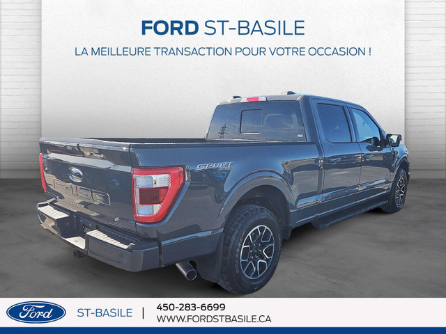 2021 Ford F-150 LARIAT HYBRIDE POWERBOOST CUIR 4X4 in Cars & Trucks in Longueuil / South Shore - Image 4