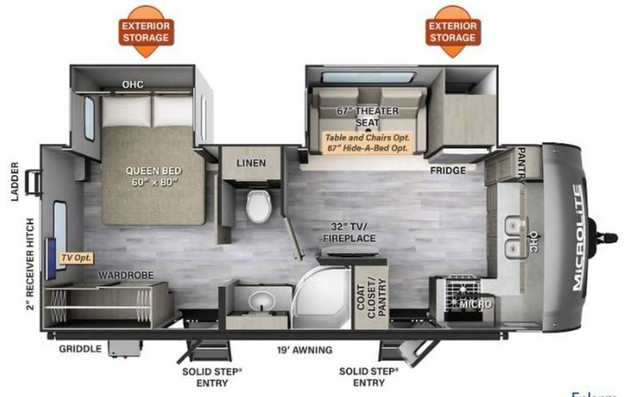 2022 Prime Time Tracer LE 230BHSLE in Travel Trailers & Campers in Medicine Hat - Image 2