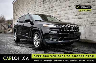 2017 Jeep Cherokee Limited • SUNROOF • HEATED LEATHER • REMOTE S