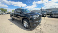 This 2025 RAM 1500 TRADESMAN QUAD CAB 4X4 has the following options Cloth Bench Seat, Remote Start S... (image 4)
