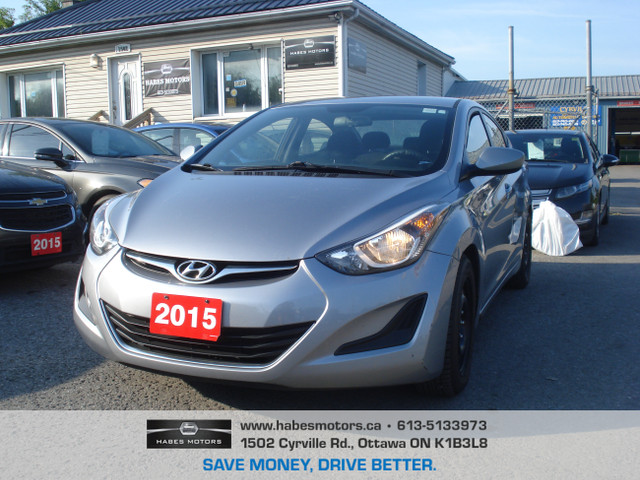 2015 Hyundai Elantra GREAT DEAL LOADED , CERTIFIED+WRTY $8990 in Cars & Trucks in Ottawa