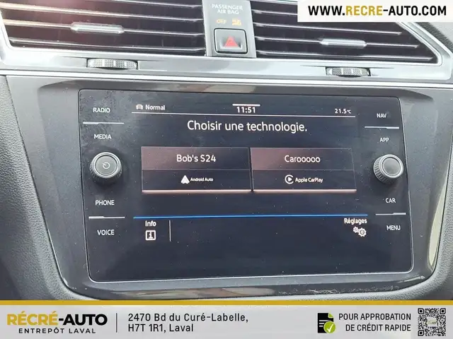 2021 Volkswagen Tiguan R-LINE 4MOTION CUIR TOIT PANO FENDER AUDI in Cars & Trucks in Laval / North Shore - Image 28
